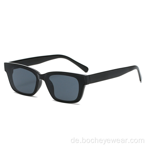 Neue Mode einfache quadratische Sonnenbrille Herren- und Damenmode gleiche Straße Sonnenbrille Europäische und amerikanische Sonnenbrille s21123